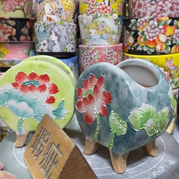 景德镇艺术手绘作品