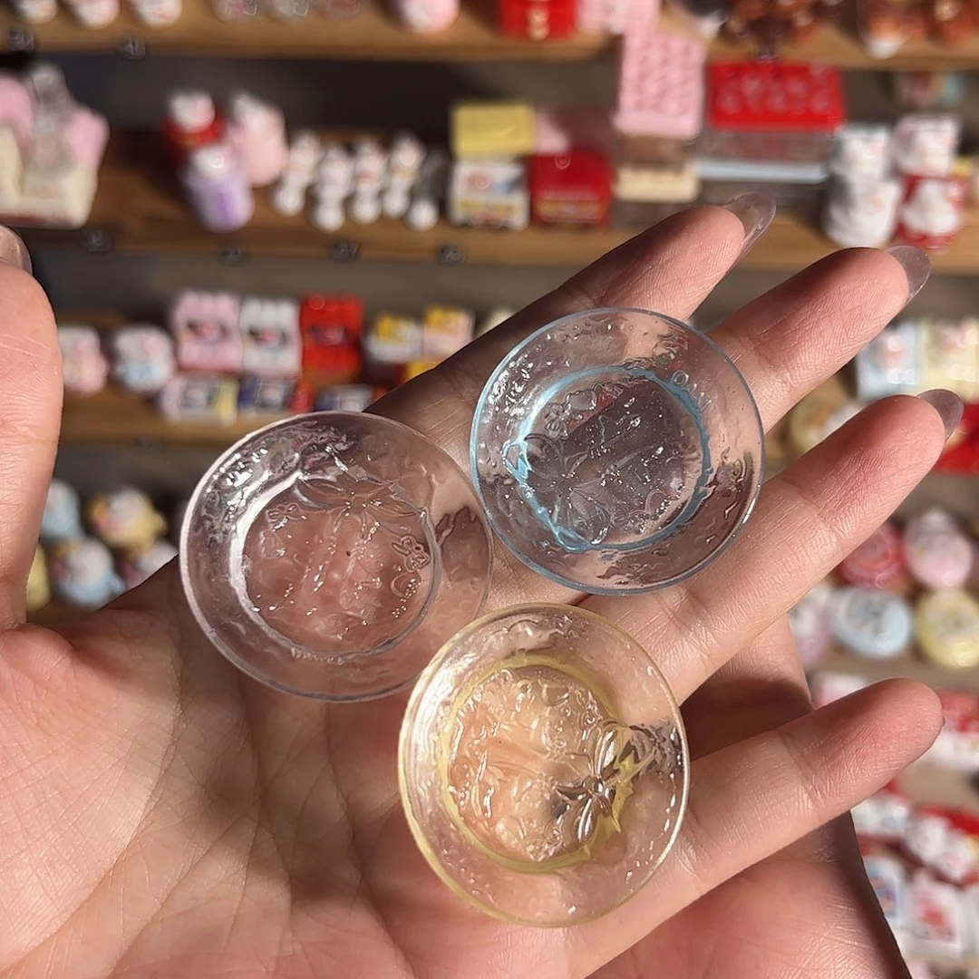 树脂透色Kt盘子3个