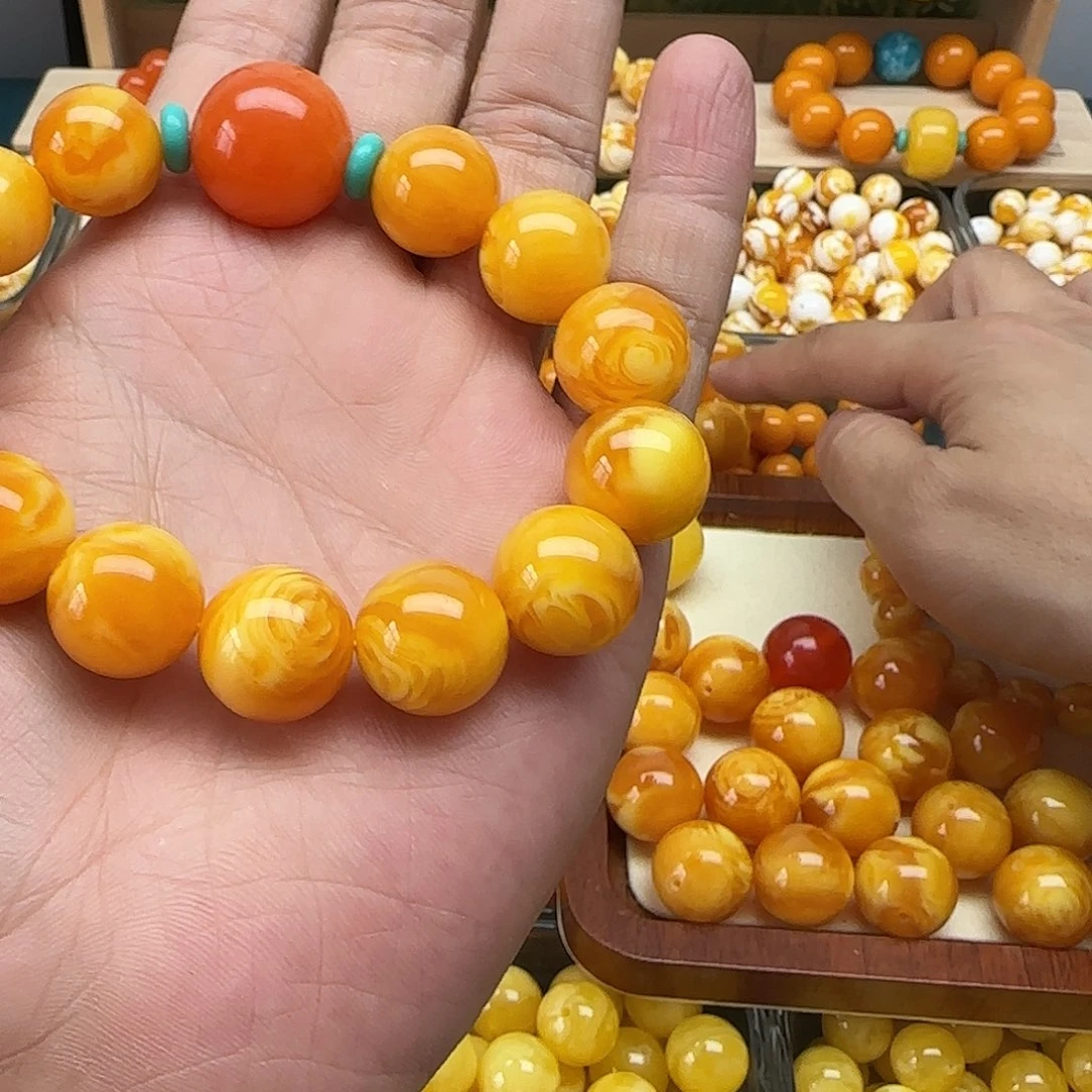 踹***！精品老蜡素串搭配一条