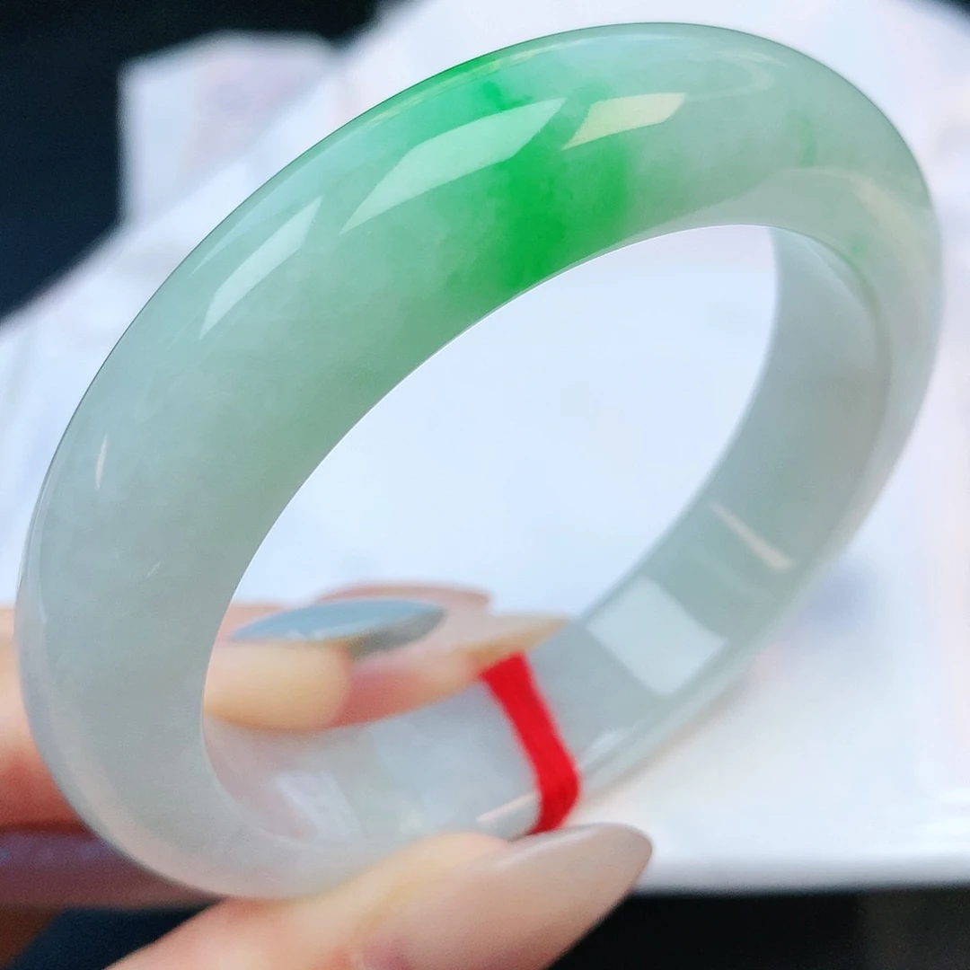 未镶嵌手镯翡翠54圈口882913