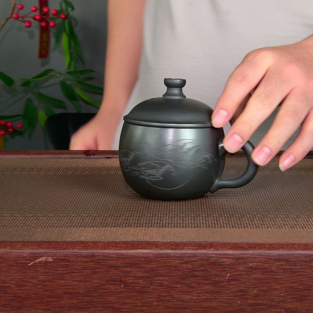 茶杯紫砂高货放漏