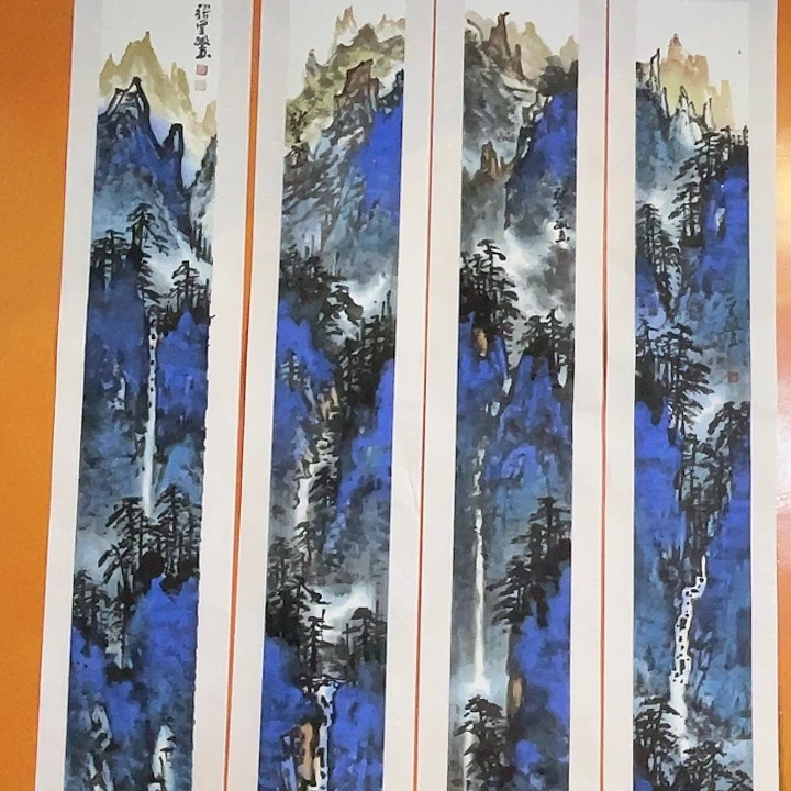 国画张圣敏先生纯手绘作品