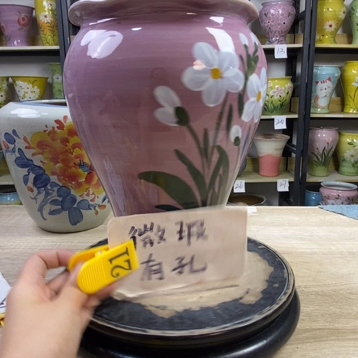 景德镇高温陶瓷花盆