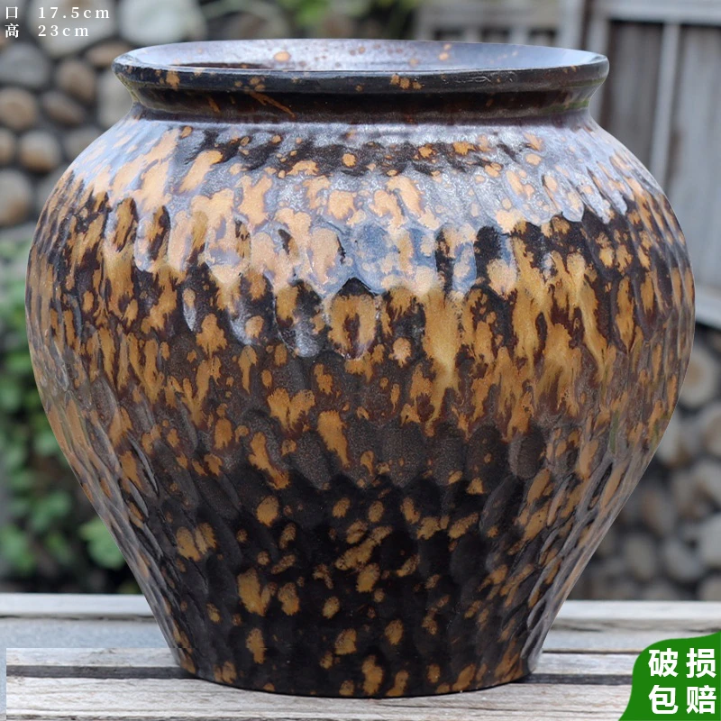 陶瓷花盆大号特大清仓捡漏复古绿植家用室内盆栽盆透气陶土紫砂盆