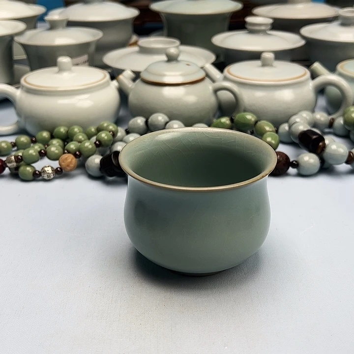 杯仿古釉卢施杯原矿原釉原产地