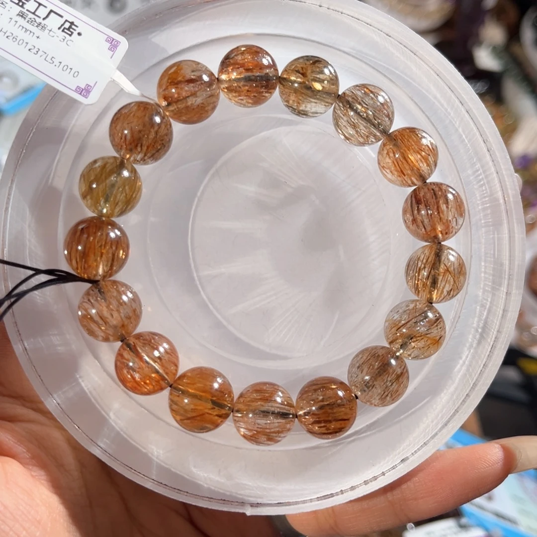 手链水晶未镶嵌黑金超12m