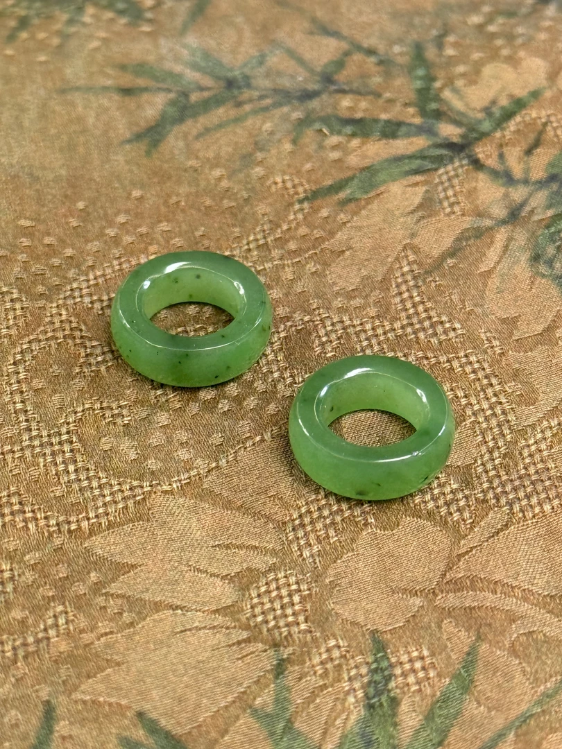 【欣欣推荐】和田玉耳饰简约时尚款