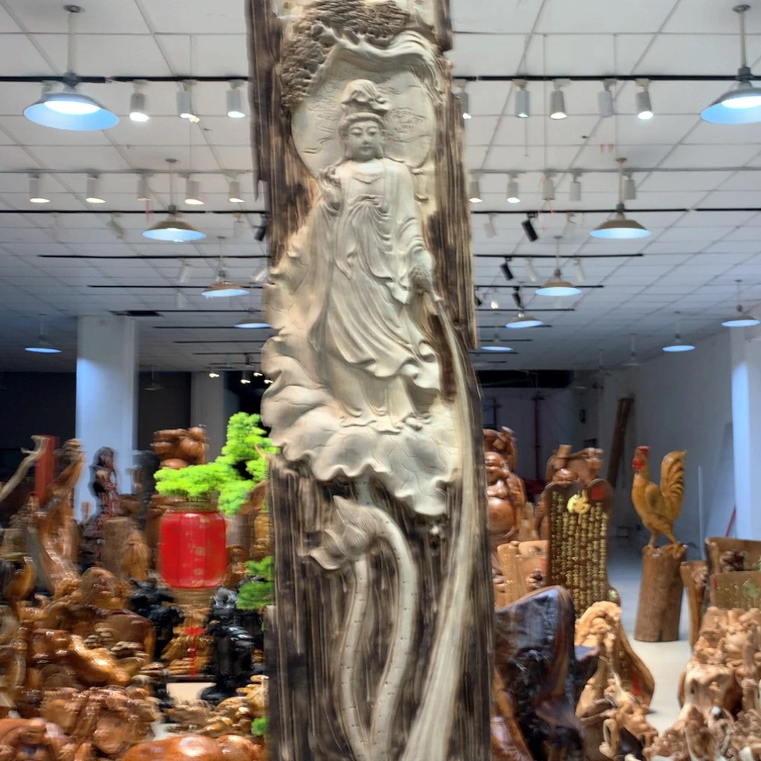 Q***e木工艺品摆件不包邮