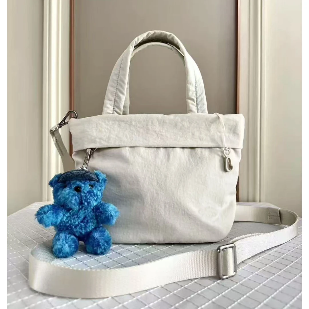 【Lulu专属】柠檬小托特菜篮子  进口防水尼龙手提单肩斜跨包