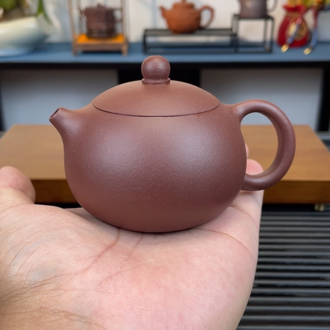 茶壶紫砂紫泥西施170cc