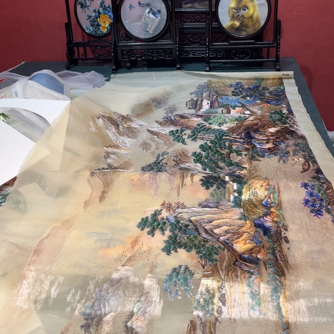 S***亮织绣纯手工制作的一款游戏机游戏