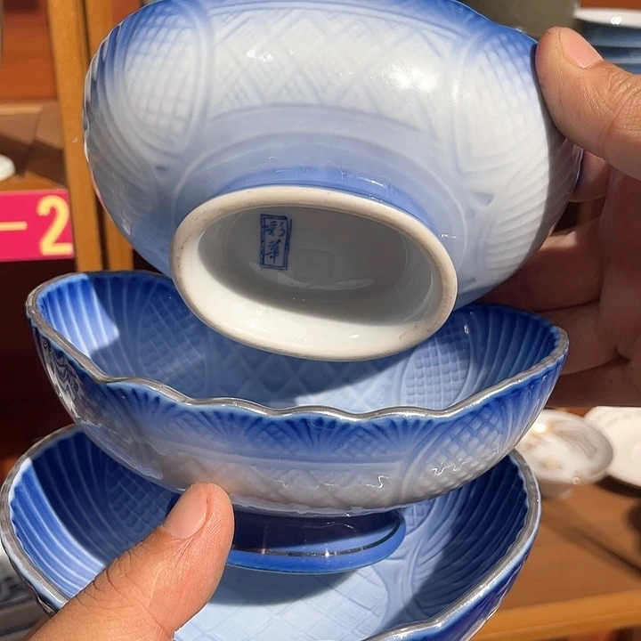 紫砂二十五包邮，第177号，彩華高足三只