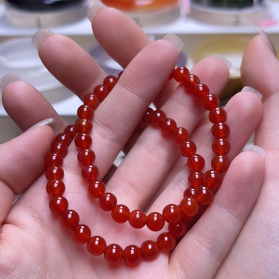 未镶嵌手串玛瑙/玉髓