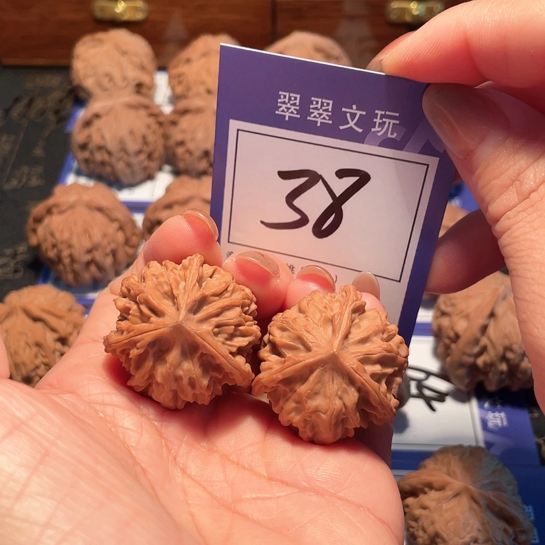 把件桃核38号全品岐山三棱3.4