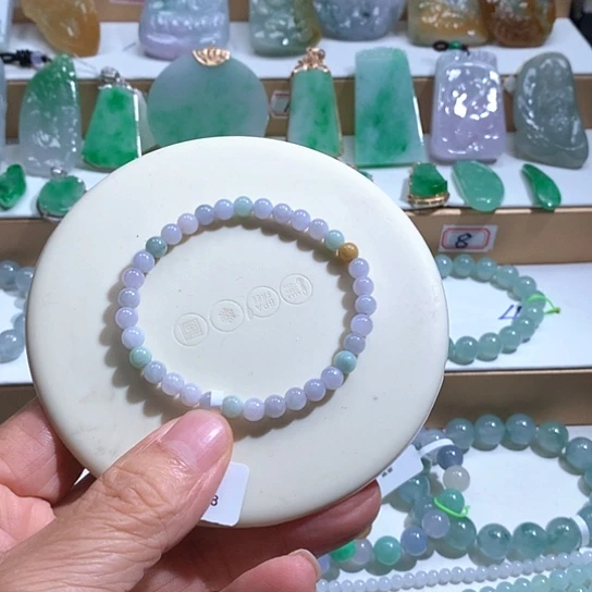 翡翠未镶嵌手链04