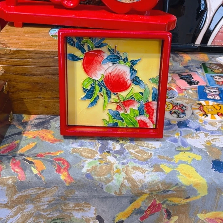 一体款瓷板画艺术作品