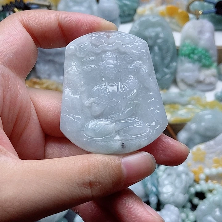 吊坠(不含链)未镶嵌翡翠1