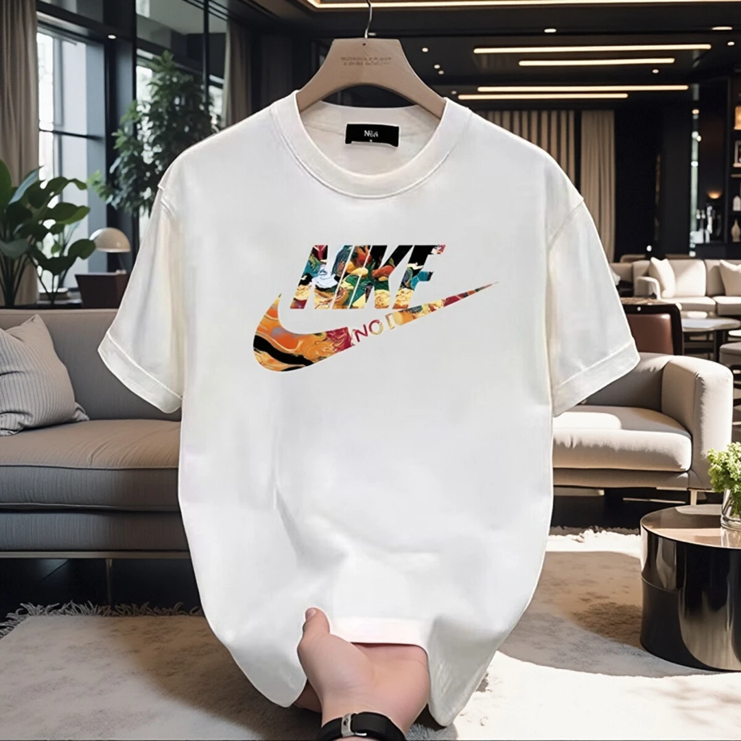 高版本~重磅纯棉短袖t恤男女同款半袖夏季潮流宽松百搭情侣上衣