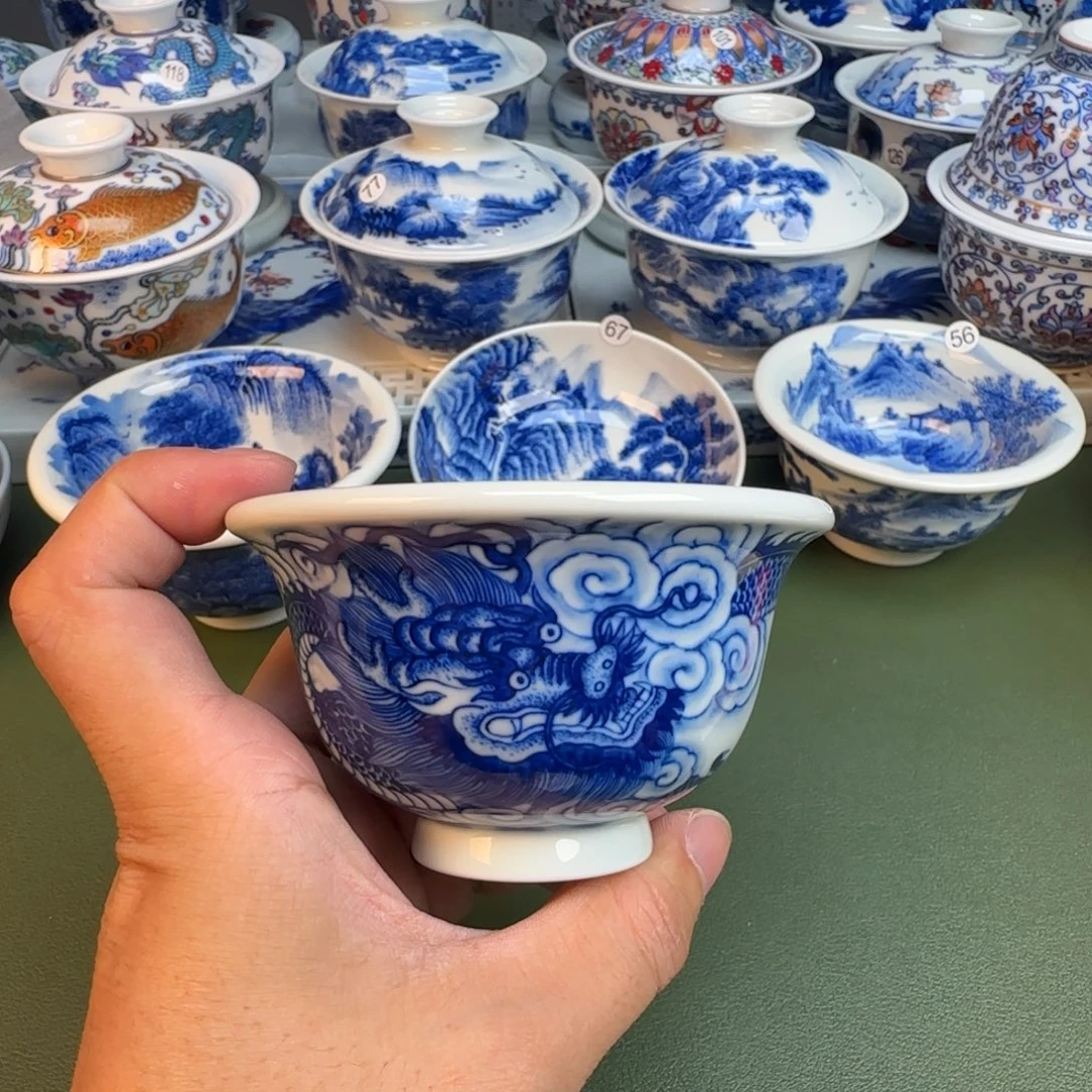 纯手工纯手绘茶具79
