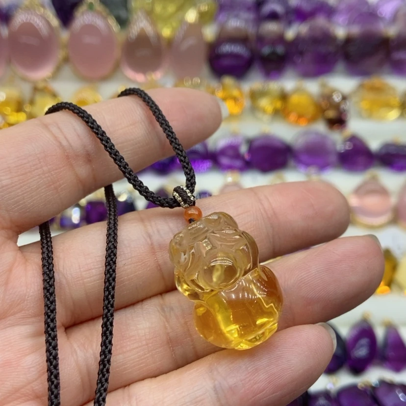 【闪购商品】水晶水晶吊坠未镶嵌