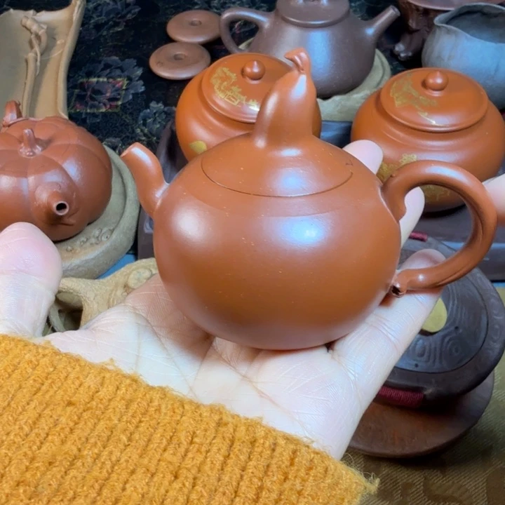 熟***悉紫砂茶壶福禄壶80cc不退不换