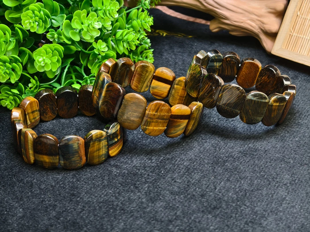 面面来财珠宝【福翠缘】C10057-木变石手牌-多样性发货只发一件