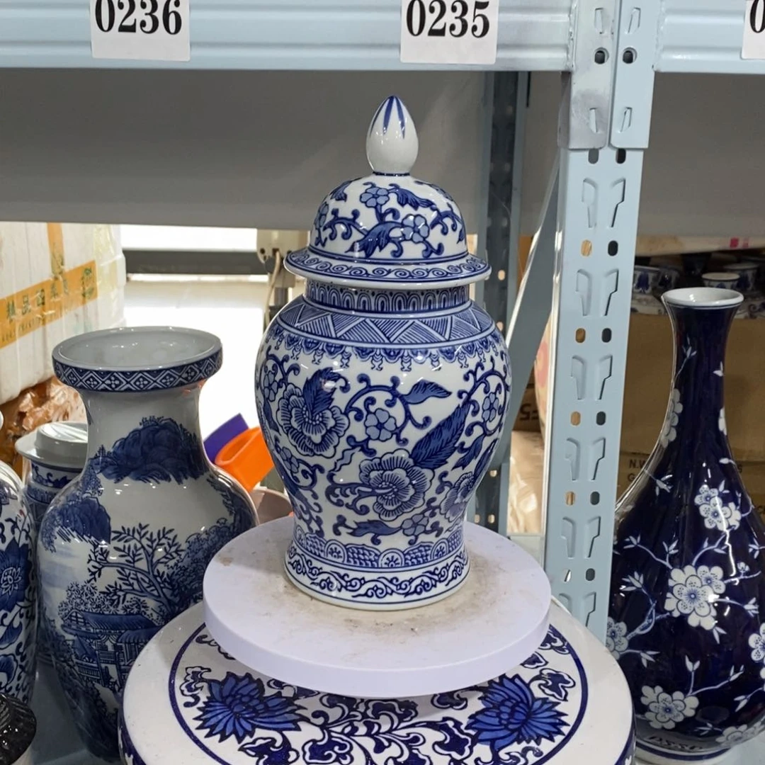 【闪购商品】摆件将军罐花瓶