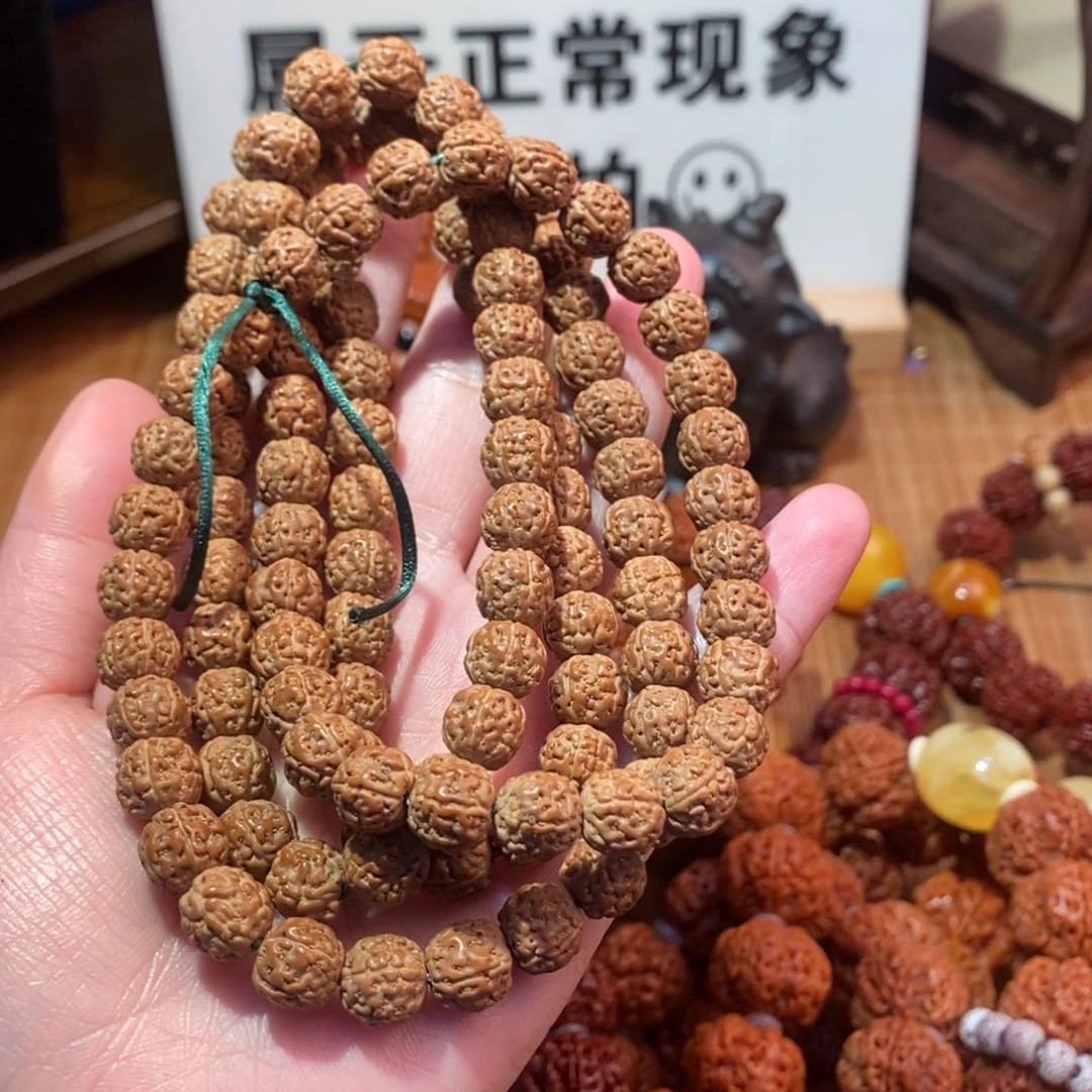 金刚菩提手串9-108原籽素