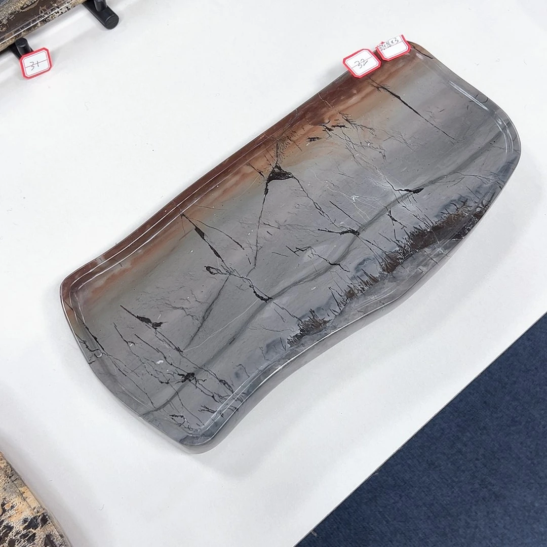 广西石天然国画石干泡台