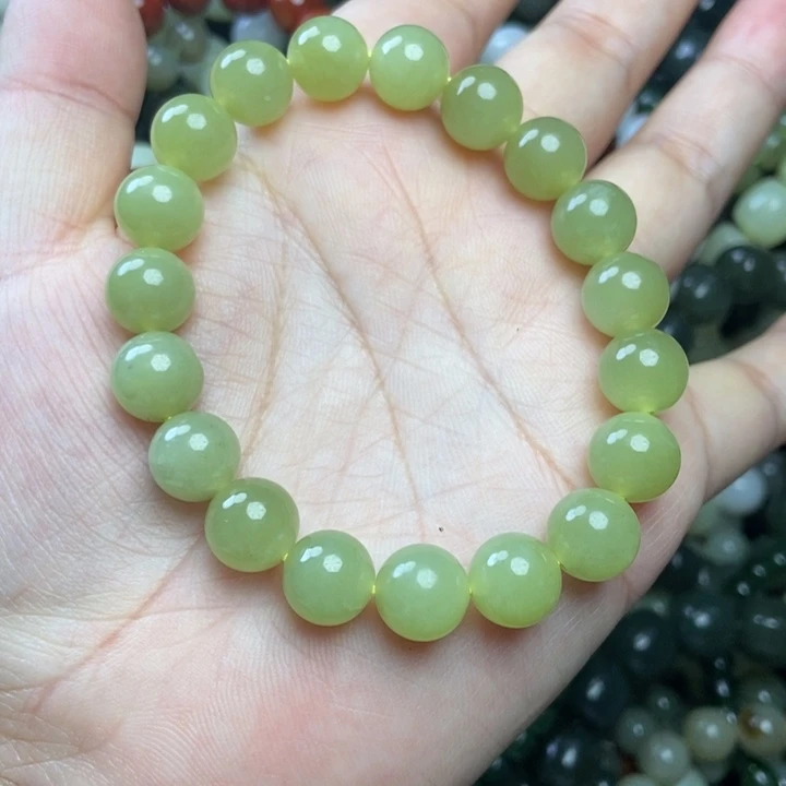 和田玉未镶嵌手链卡10