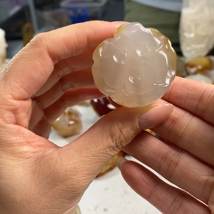 玛瑙/玉髓吊坠(不含链)未镶嵌