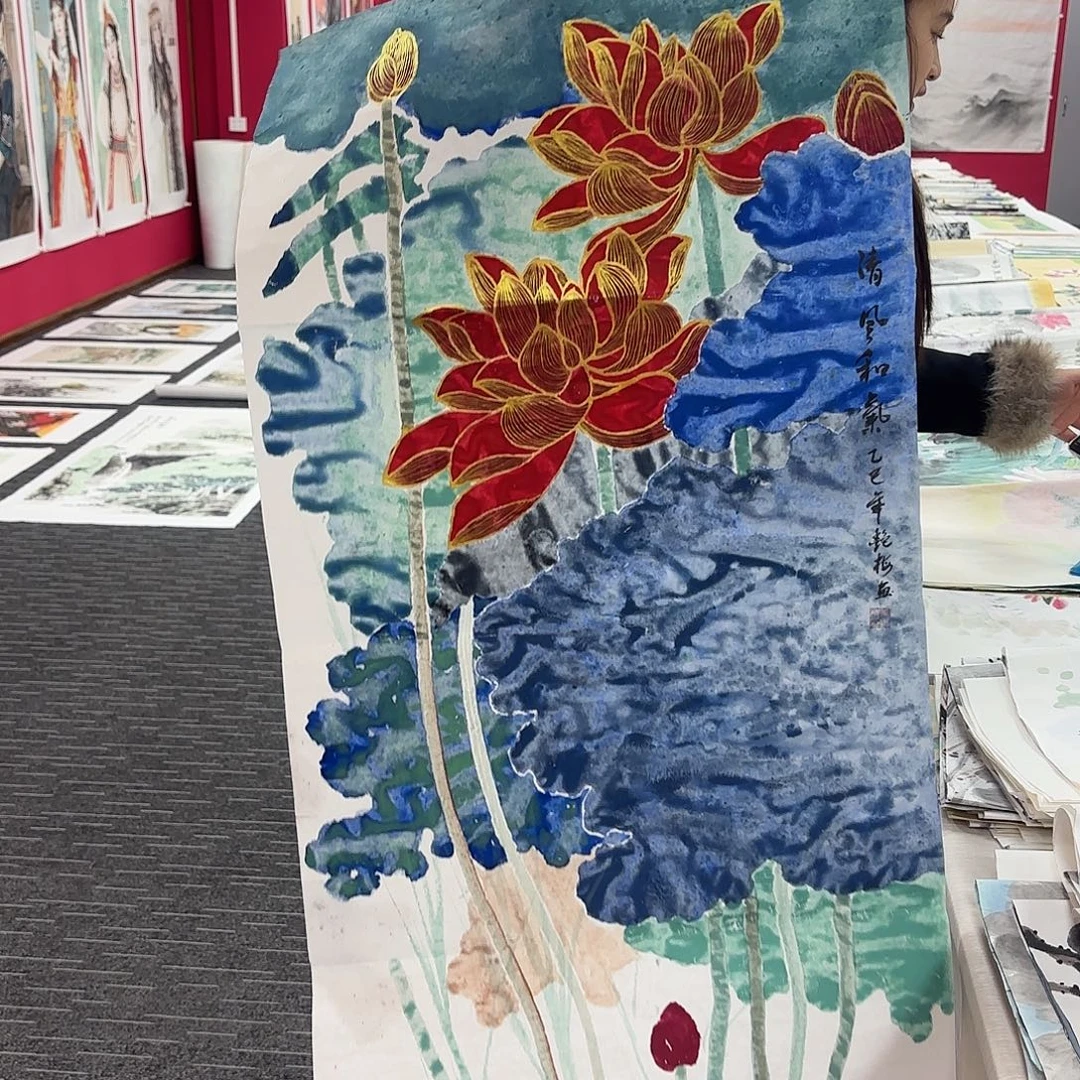 国画国画作品纯手绘