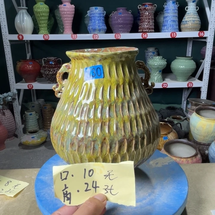 景德镇陶瓷花盆花器330