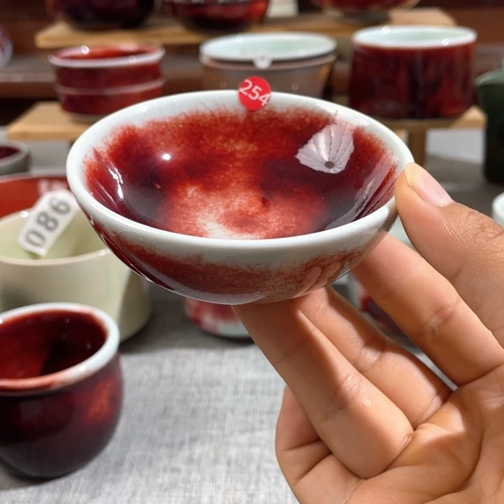 瓷片纯手工制作……微微瑕