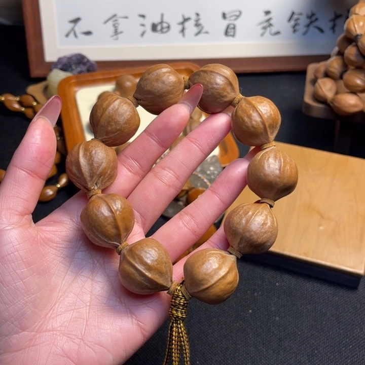 哦****橄榄核手串/手链23.26精品梅林铁核