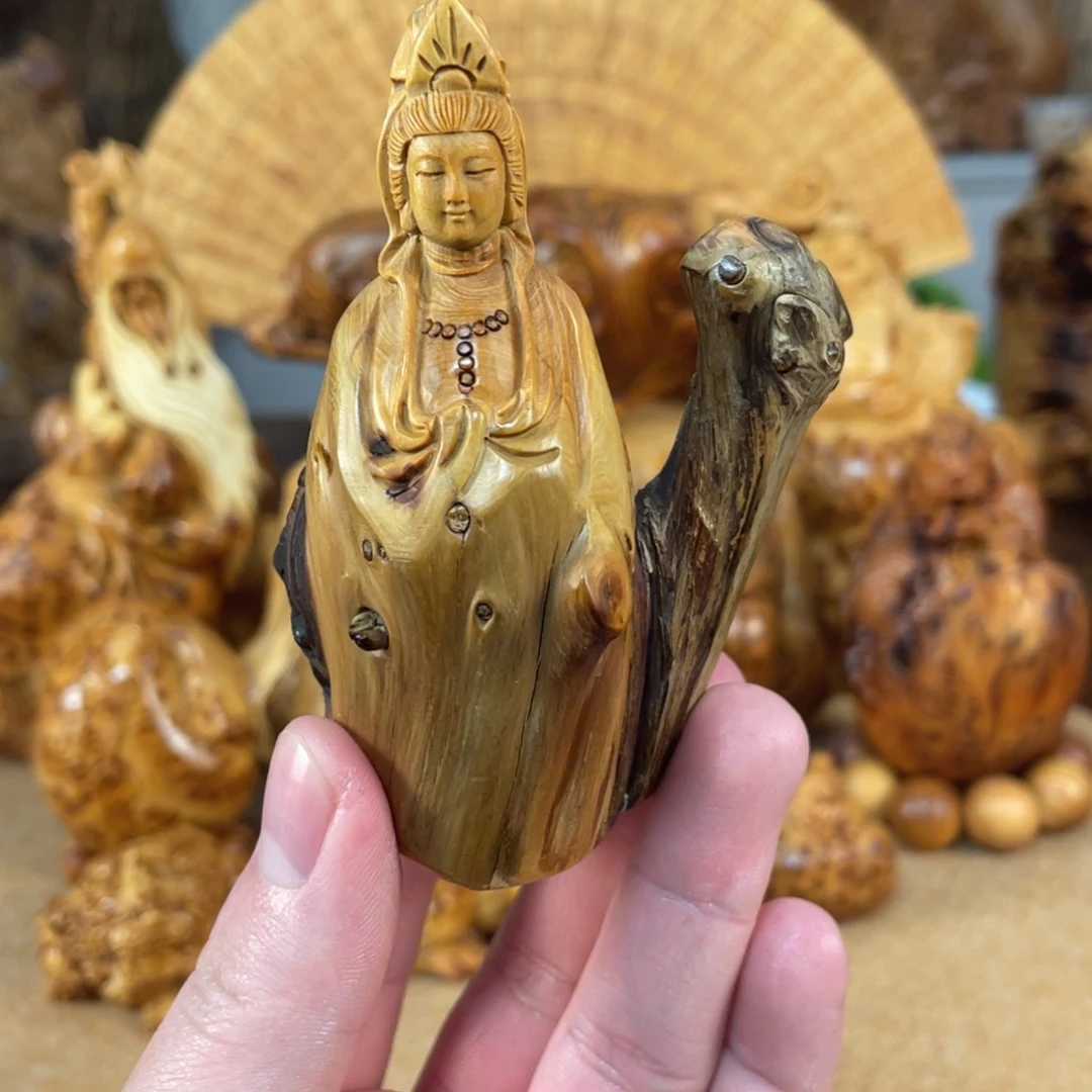 柏木（崖柏）太行崖柏精品手把件