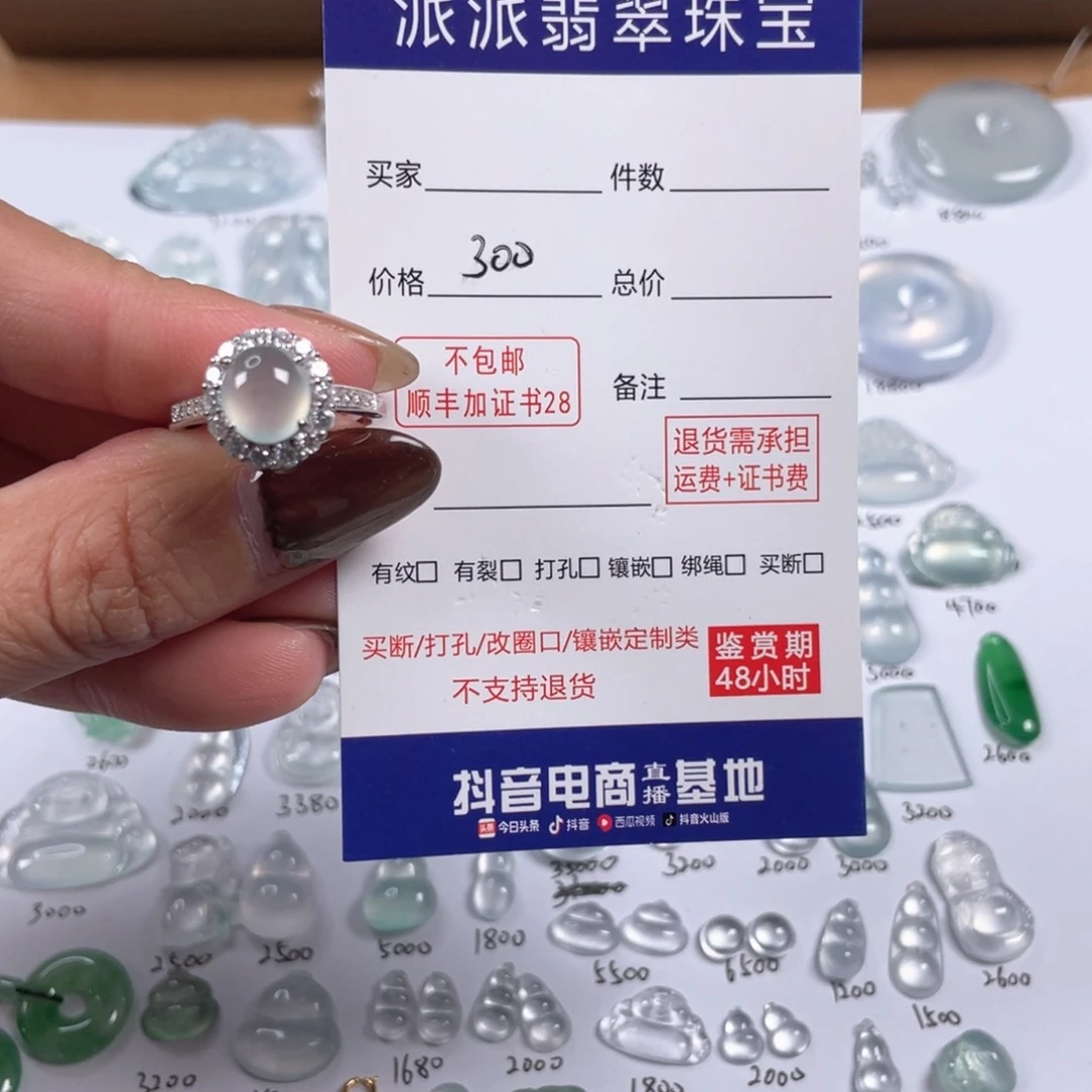 颈饰银S925镶嵌翡翠