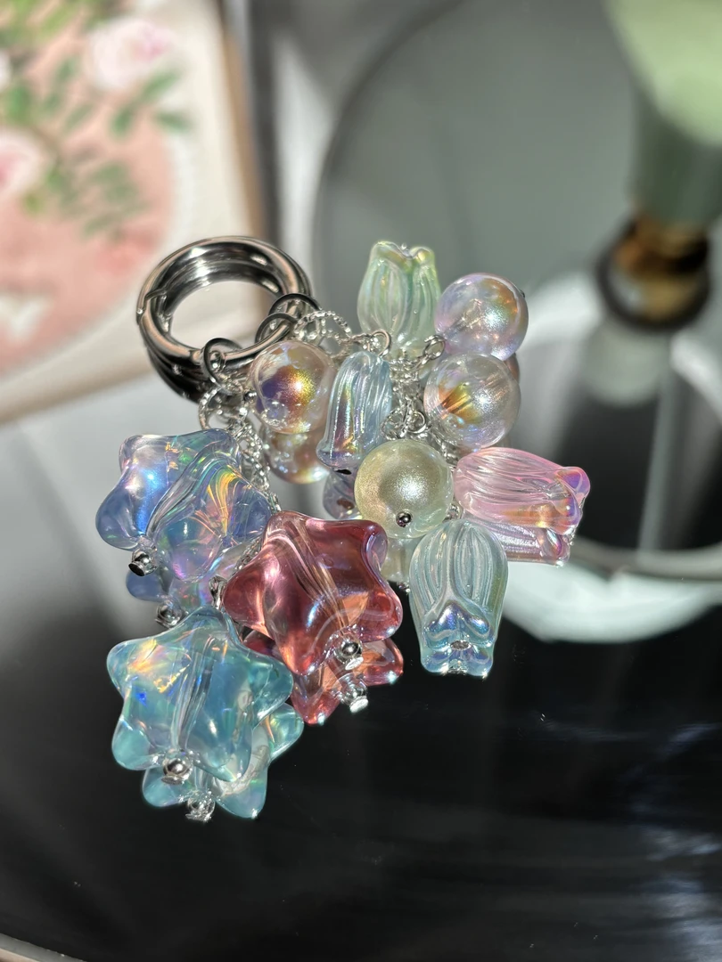 055编码铃兰星星原创手机链