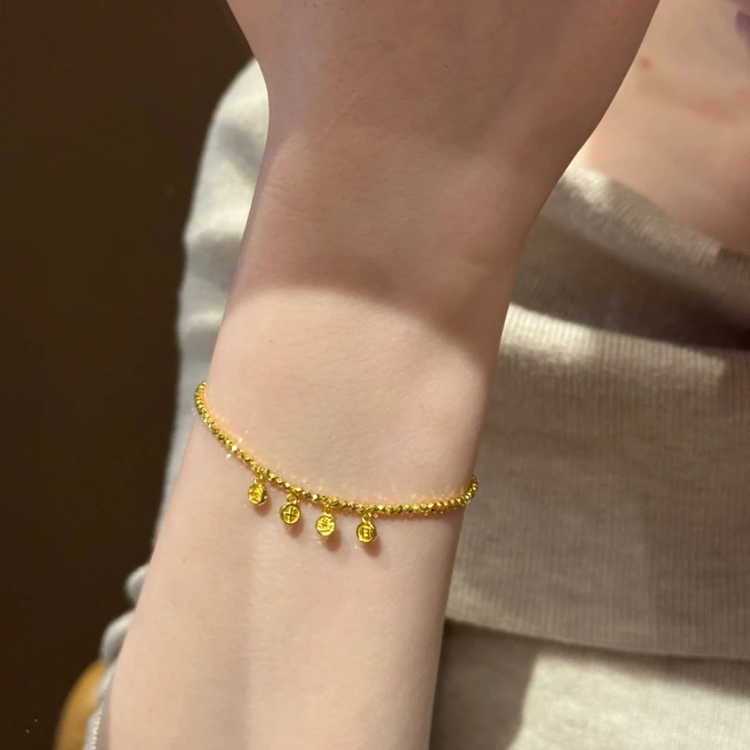 SL-135新款蹦迪爆闪珠简约时尚百搭手链