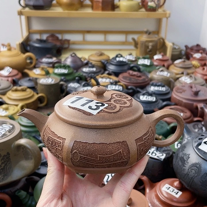 茶壶紫砂紫砂微瑕