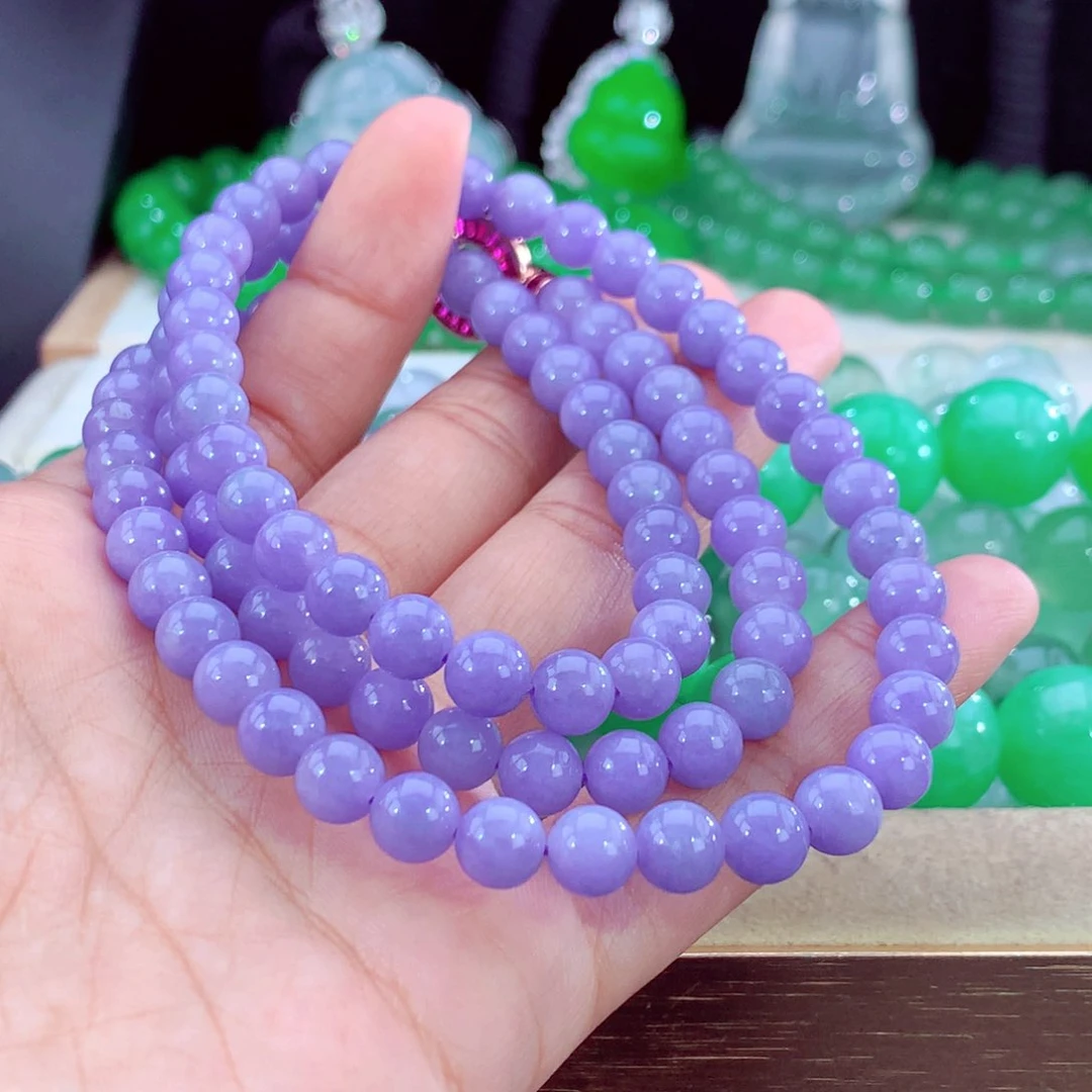 未镶嵌手串翡翠牛****羊天然翡翠A货