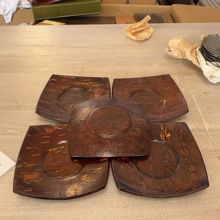 瓷片茶道具工艺品