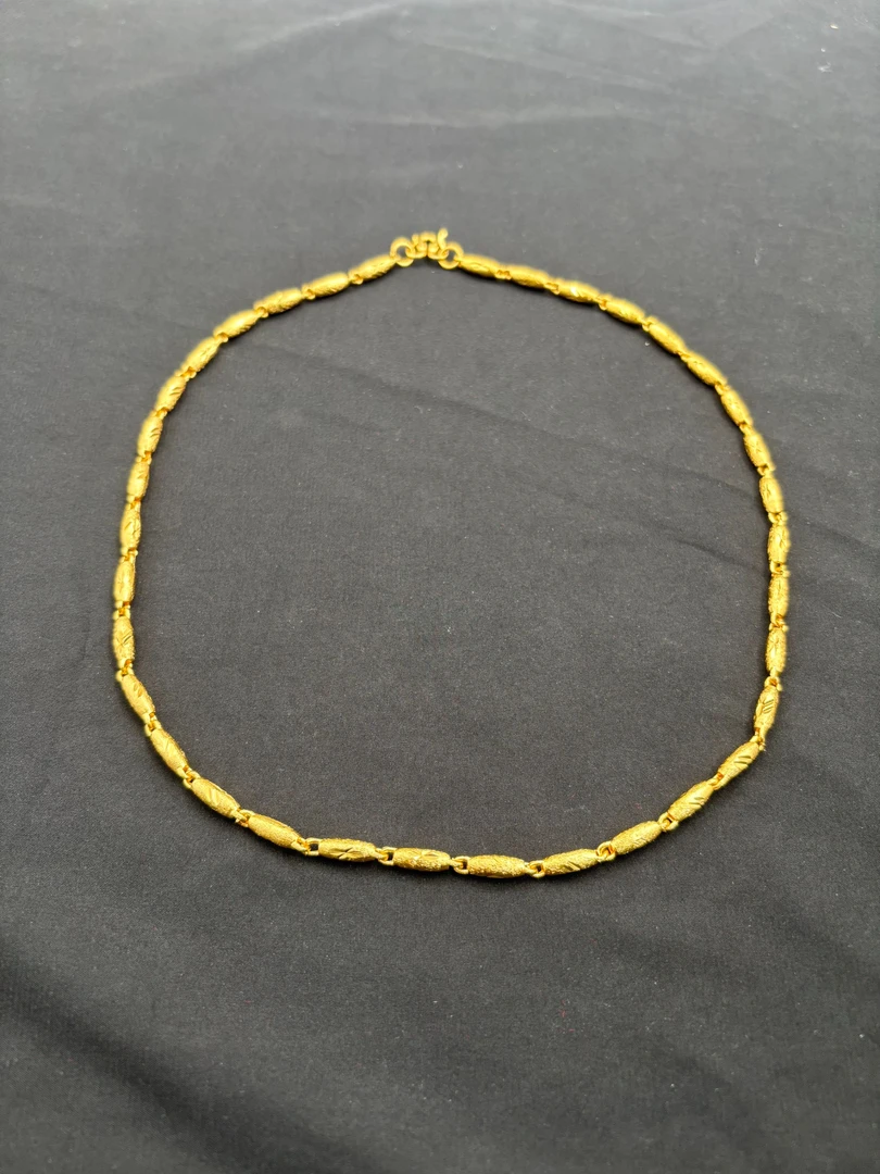 【周总专属】时尚精美橄榄珠合金项链XL62199