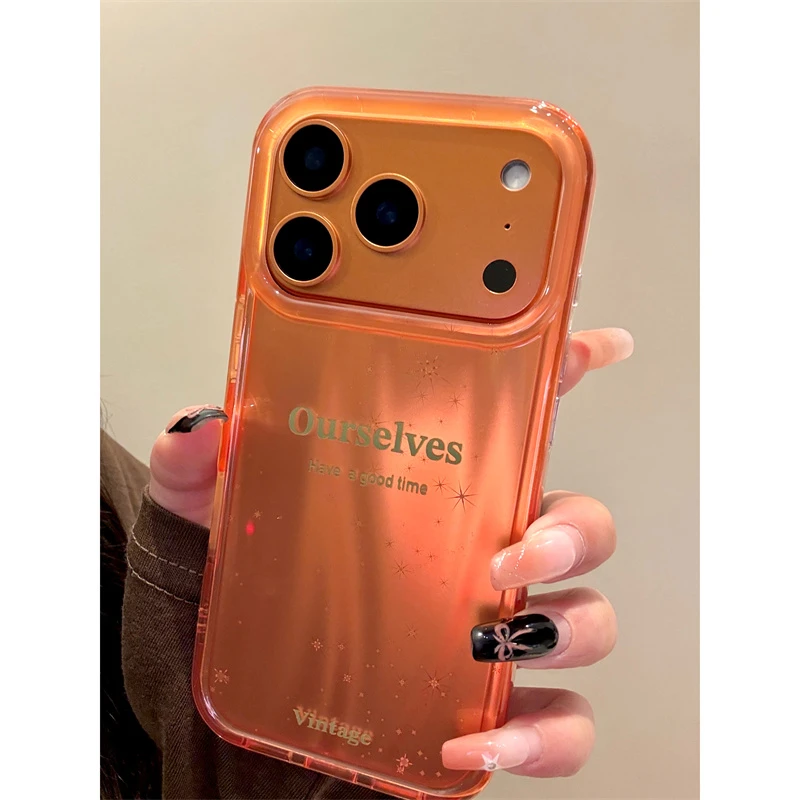 适用苹果iphone17promax纯色炫彩16pro创意15防摔14ins个性手机壳
