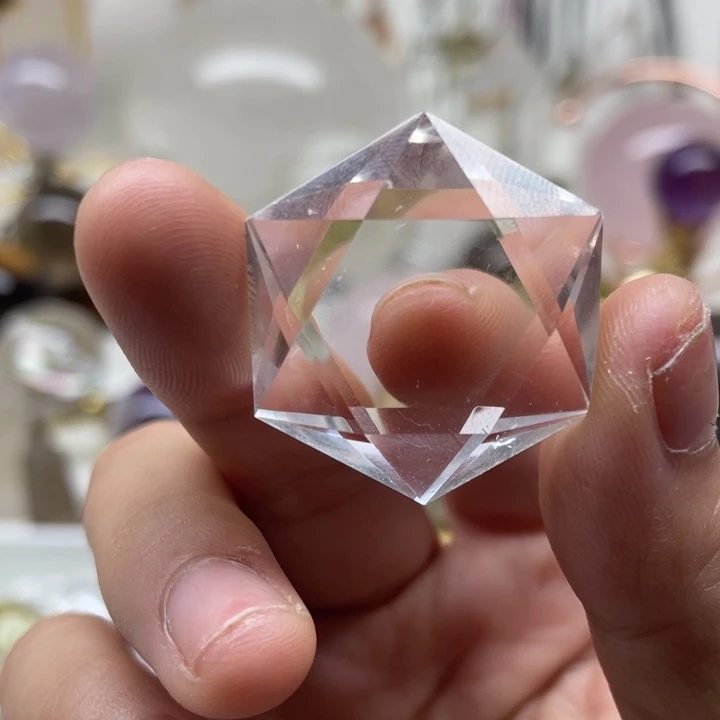 水晶未镶嵌珠宝半成品