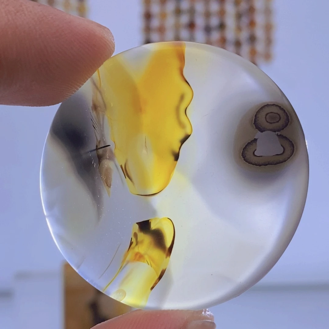 玛瑙/玉髓吊坠(不含链)未镶嵌楠*