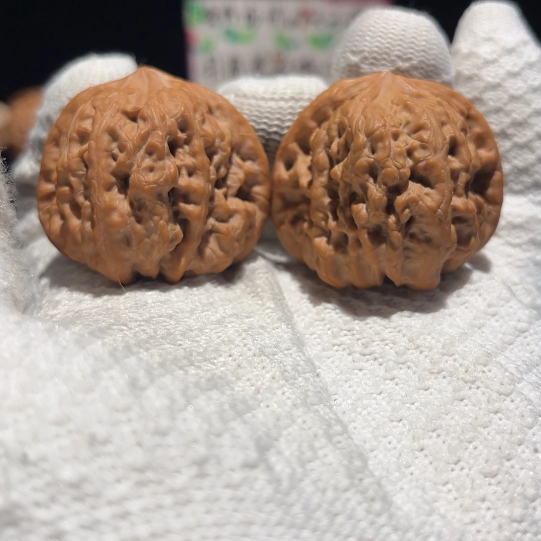 吊坠文玩核桃凹底41