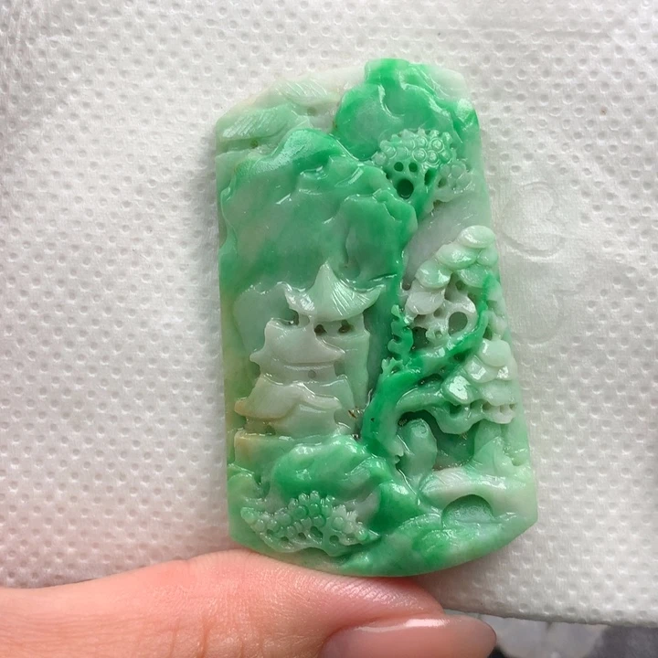 定制翡翠未镶嵌翡翠