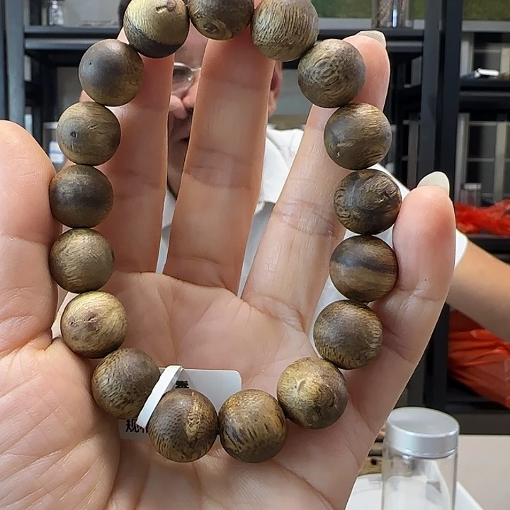 手串沉香沉香圆单1.3多样发一