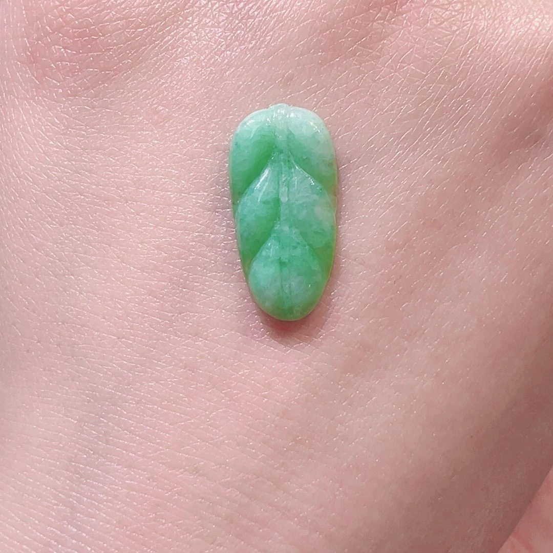 翡翠未镶嵌项链翡翠